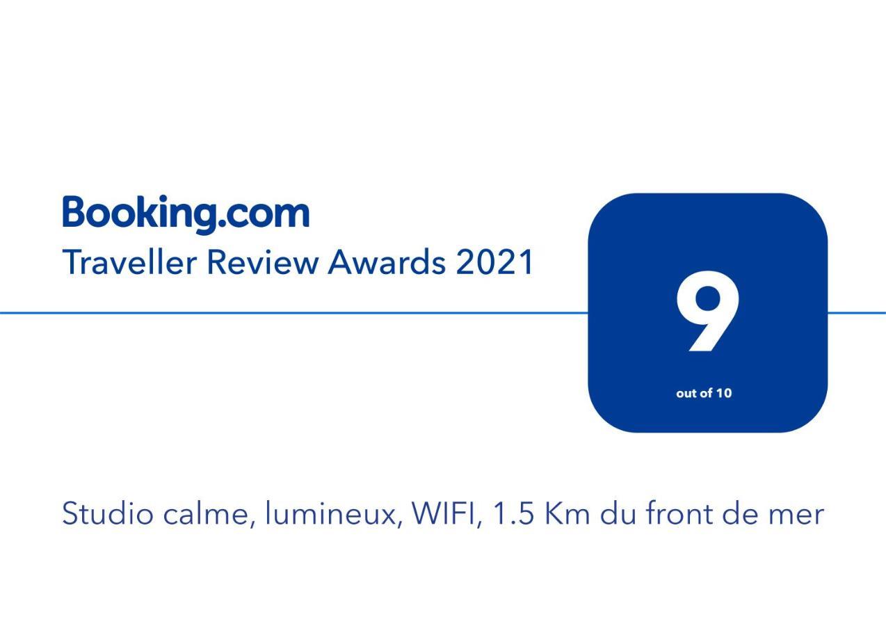 Apartament Studio Calme, Lumineux, Wifi, 1.5 Km Du Front De Mer Saint-Nazaire  Zewnętrze zdjęcie